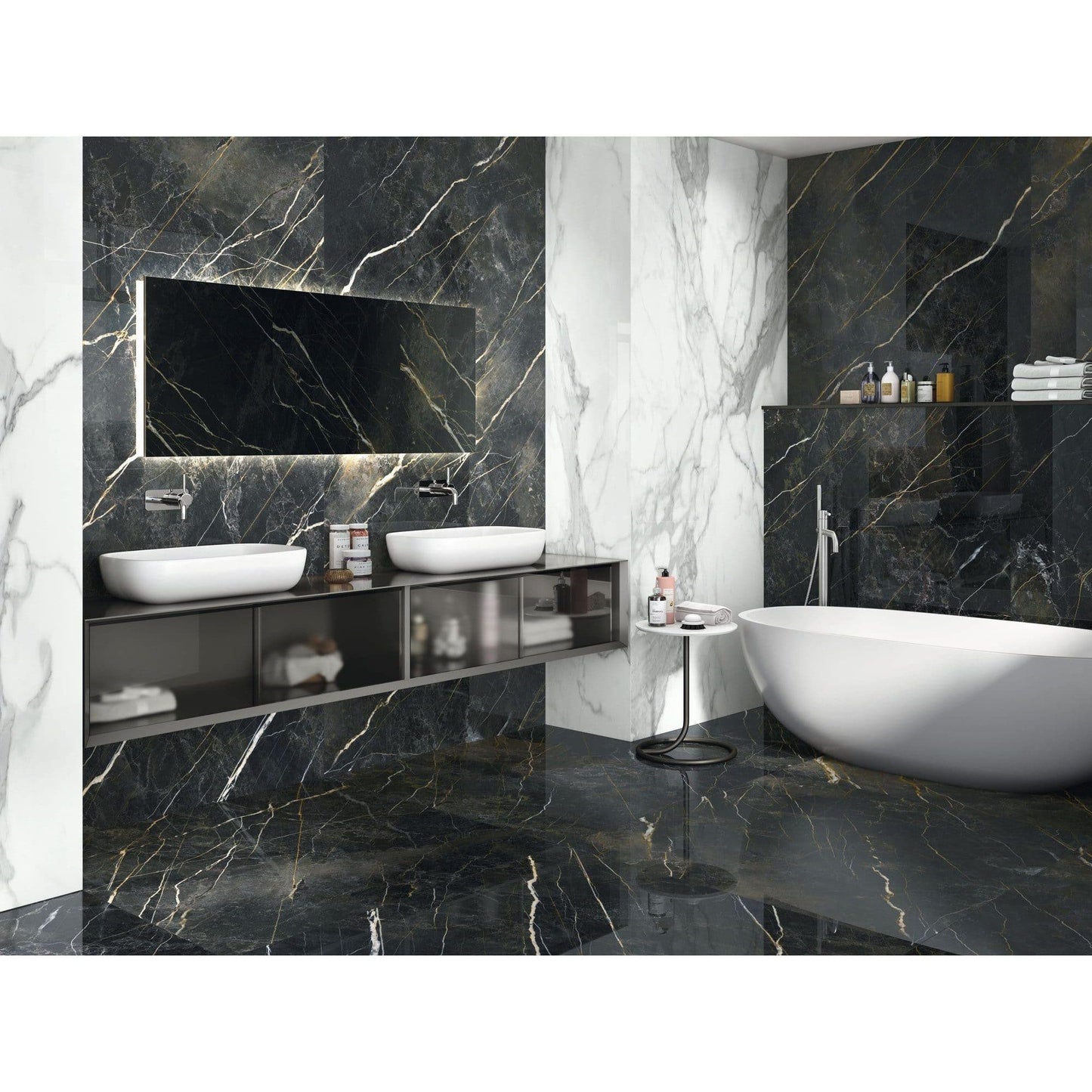 PORCELAIN TILES - WACOM FOREST POLISHED 24"X48"