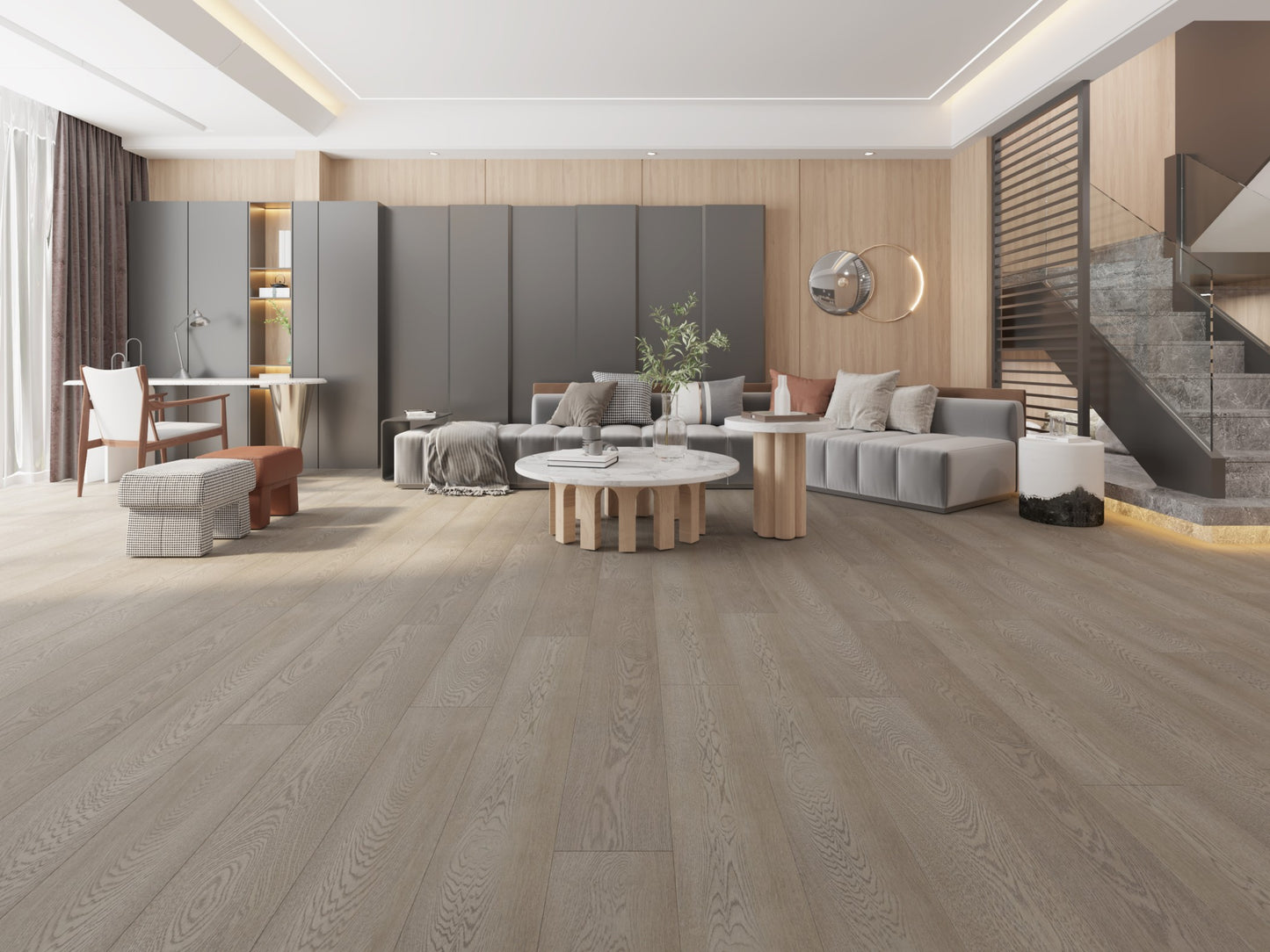 Vidar American White Oak Hardwood Flooring - Driftwood