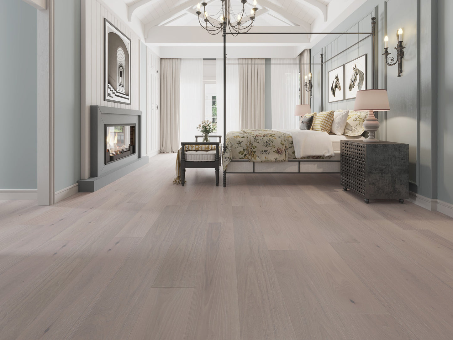 Vidar American White Oak Hardwood Flooring - Driftwood