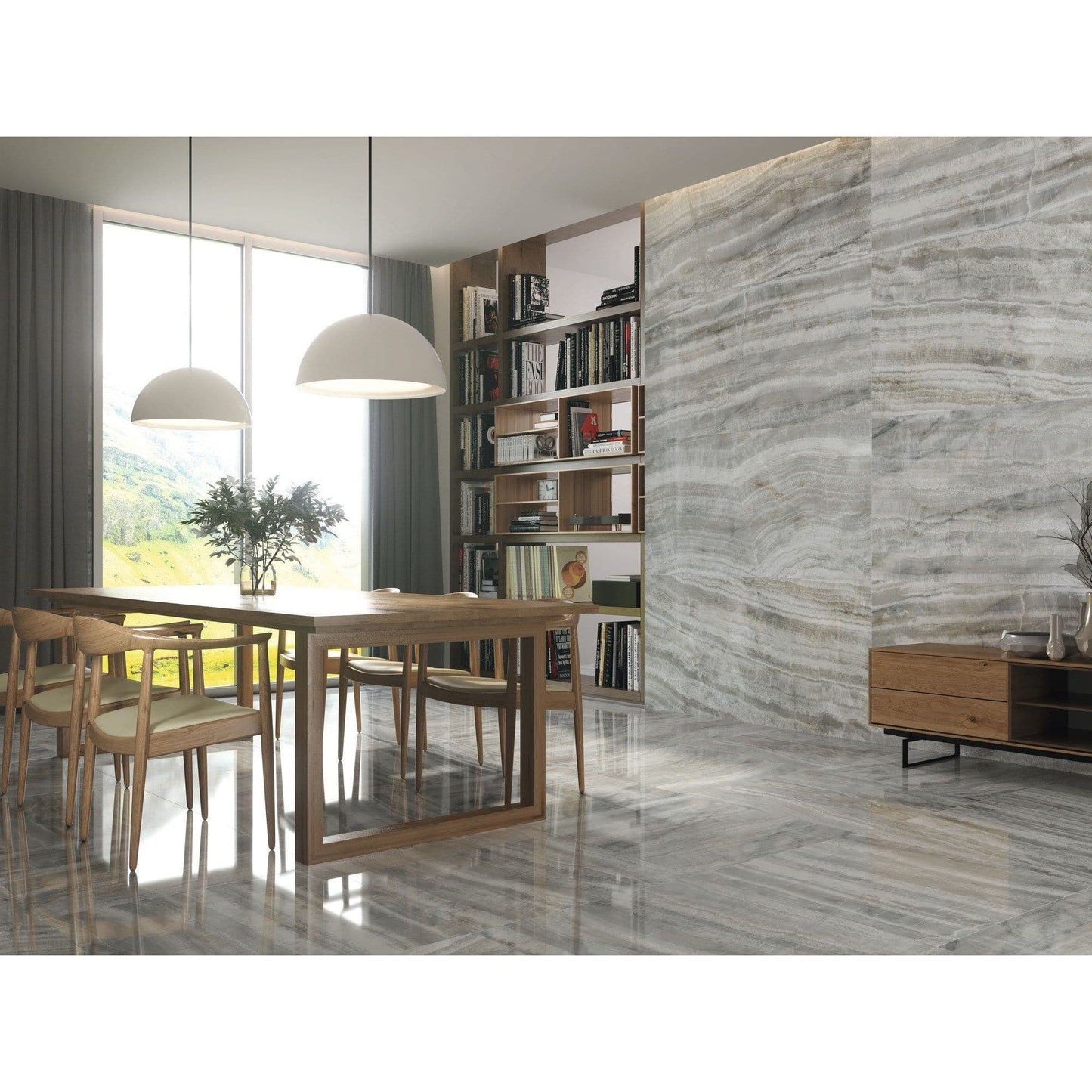 SLABS - PADOVA AZZURRO POLISHED 48"X104"