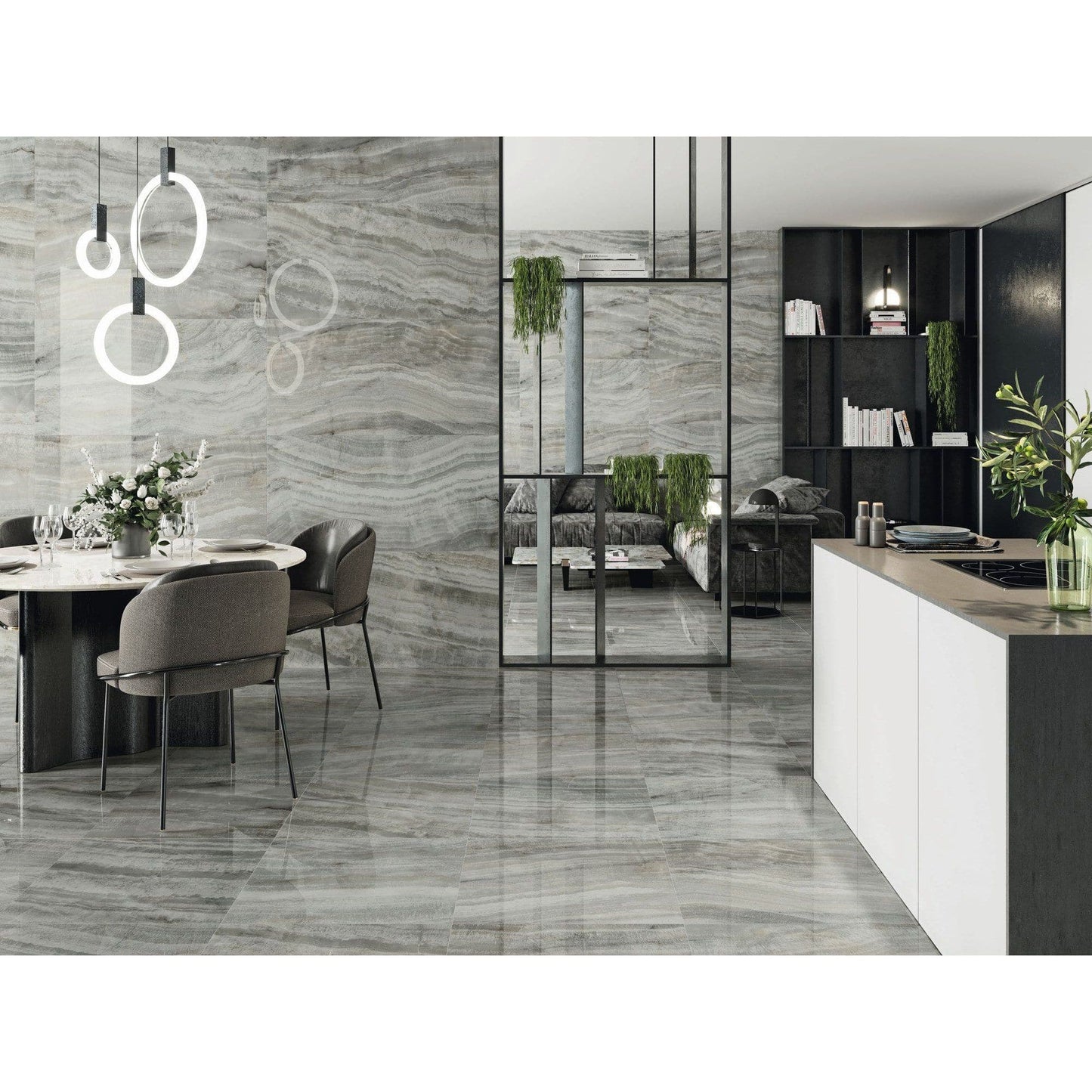 SLABS - PADOVA AZZURRO POLISHED 48"X104"