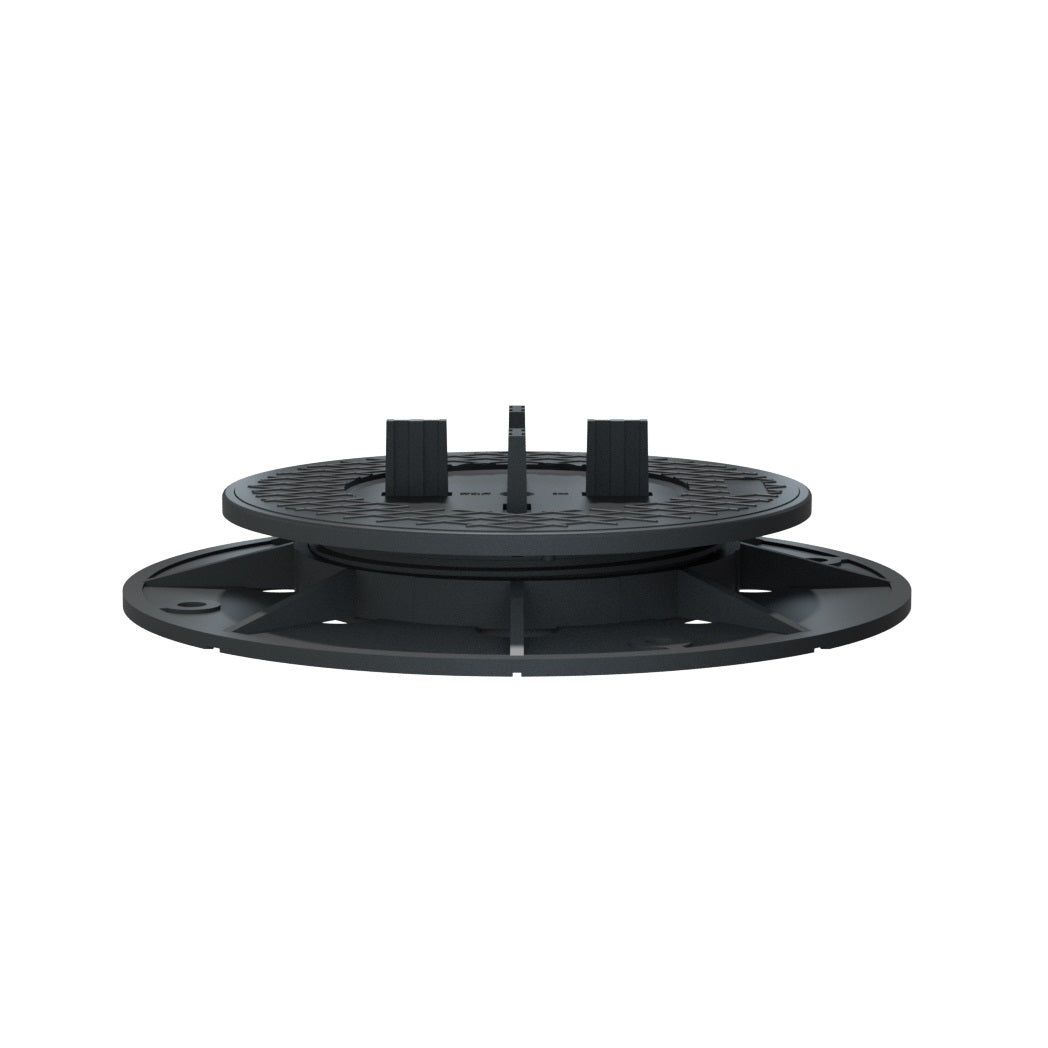 A-base ad spacer tab pedestal part side view